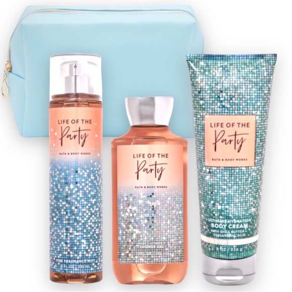 Bath & Body Works Other - 🪩 Bath & Body Works - Life of the Party - New Fragrance Set!!! Free Bag! 🪩